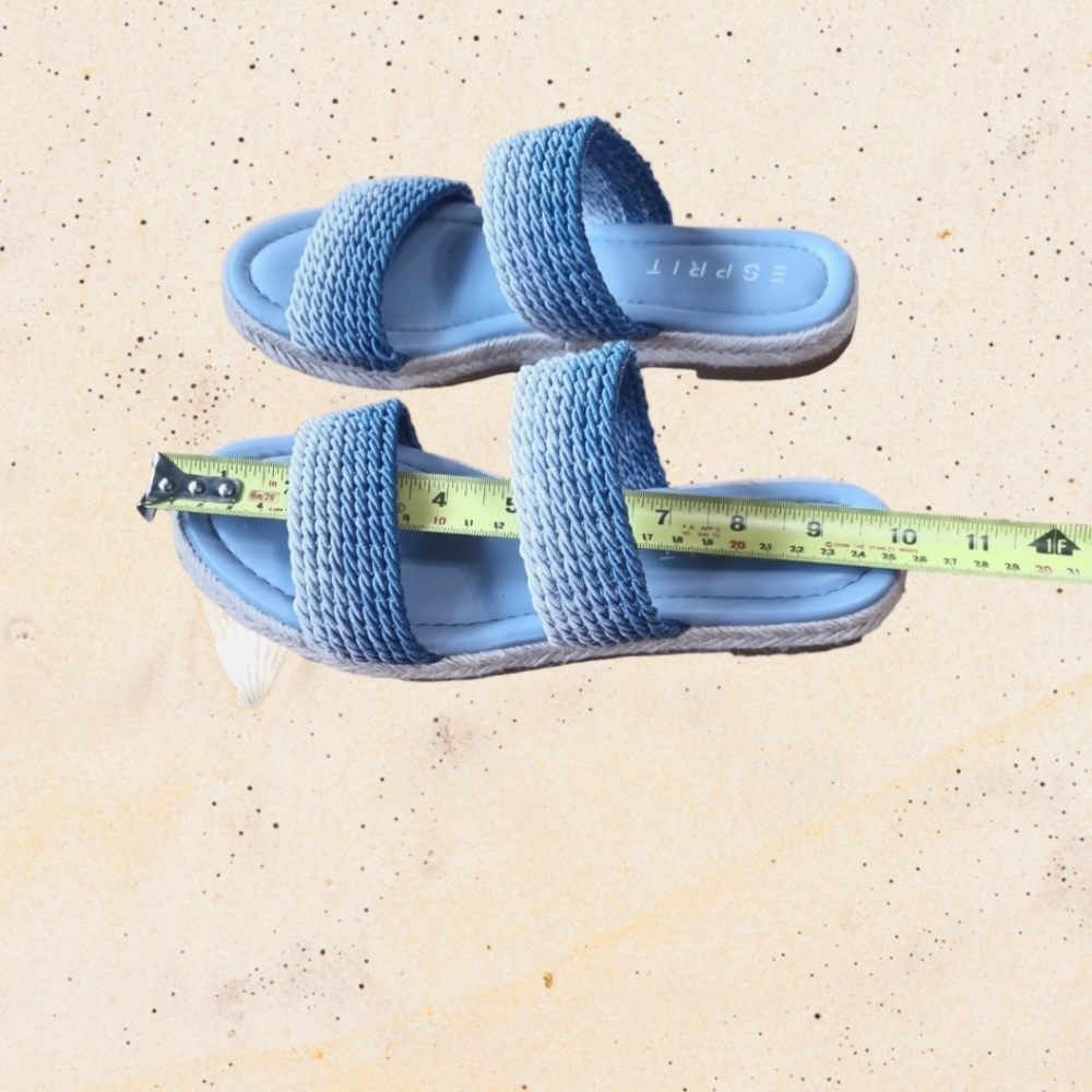 Esprit Woven Slip on Sandals - Picture 7 of 8